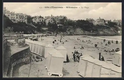 AK Saint-Lunaire, La Plage