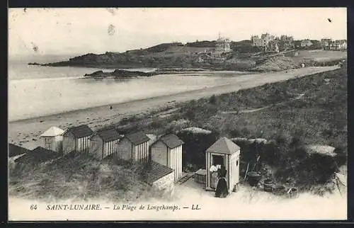 AK Saint-Lunaire, La Plage de Longchamps