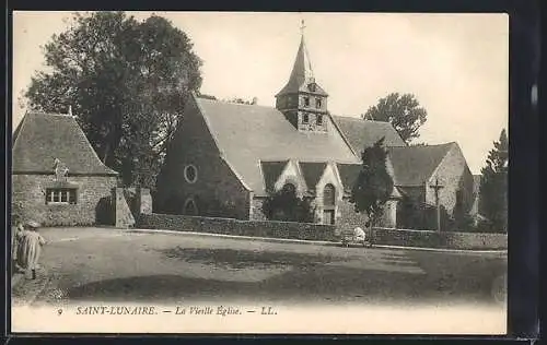 AK Saint-Lunaire, La Vieille Èglise