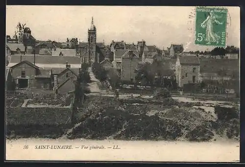 AK Saint-Lunaire, vue générale