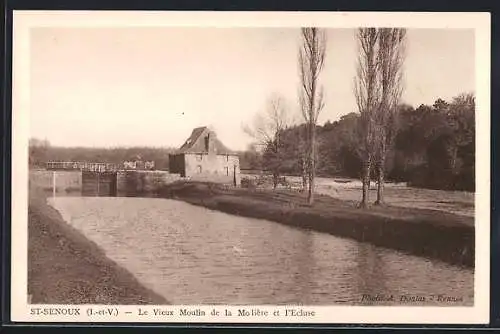 AK St-Senoux, Le Vieux de la Moulére et l`Ecluse