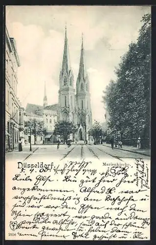 AK Düsseldorf, Marienkirche