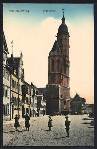 AK Braunschweig, Auf dem Wollmarkt