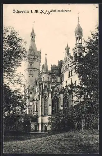 AK Schwerin i. M., Schlosskirche