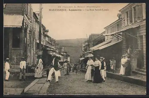 AK Lamentin, La Rue Saint-Louis