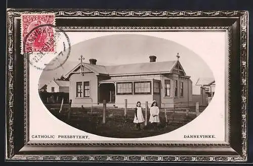 Passepartout-AK Dannevirke, Catholic Presbytery