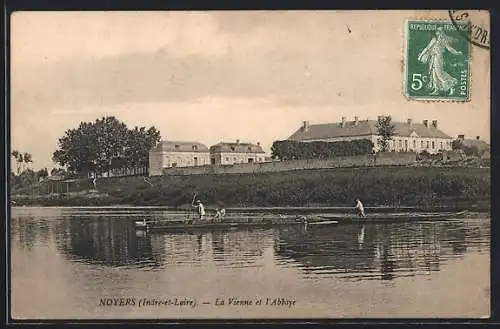 AK Noyers /I.-et-L., La Vienne et l`Abbaye