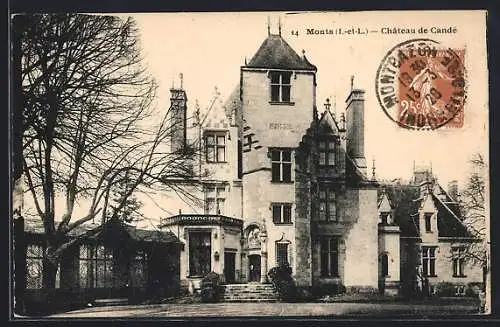 AK Monts /I.-et-L., Chateau de Candé