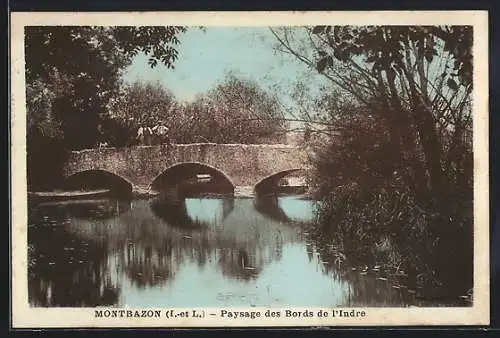 AK Montbazon, Paysage des Bords de l`Indre