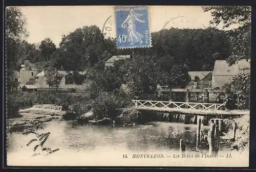 AK Montbazon /I.-et-L., Les Rives de l`Indre