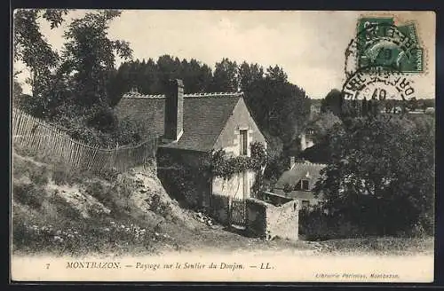 AK Montbazon, Paysage sur le Sentier du Donjon