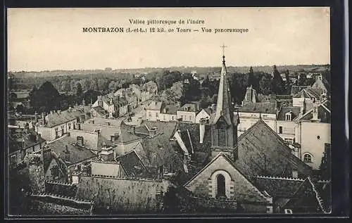 AK Montbazon /I.-et-L., Vue panoramique