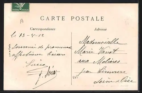 AK Montbazon /I.-et-L., Paysage des bords de l`Indre