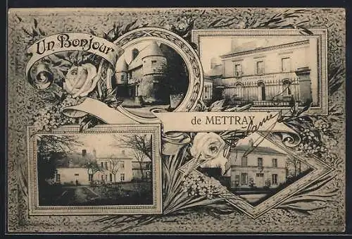 AK Mettray /I.-et-L., Gendarmerie Nationale, Mairie