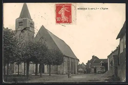 AK Monnaie /I.-et-L., L`Eglise