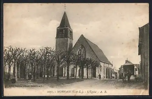 AK Monnaie /I.-et-L., L`Eglise