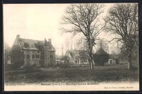 AK Monnaie /I.-et-L., Bourdigal, ancien Monastère