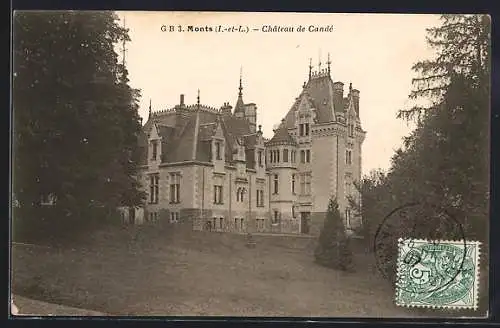 AK Monts /I.-et-L., Chateau de Candé