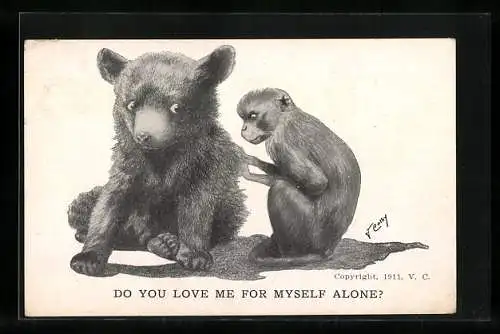 AK Do You Love Me For Myself Alone?, Little Bear and Ape