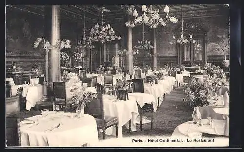 AK Paris, Hotel Continental, Le Restaurant