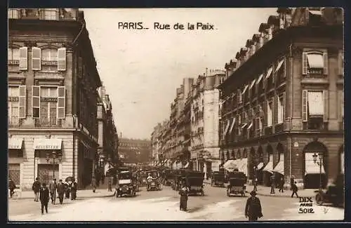 AK Paris, Rue de la Paix