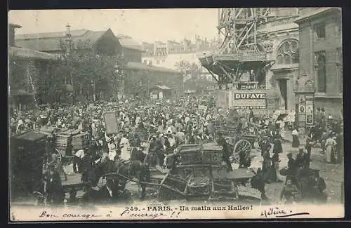 AK Paris, Un Matin aux Halles