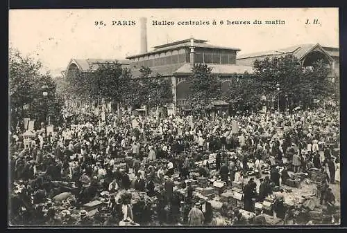 AK Paris, Halles ccentrales a 6 heures du matin