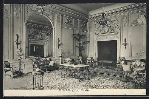 AK Paris, Hotel Regina, Salon Louis XVI