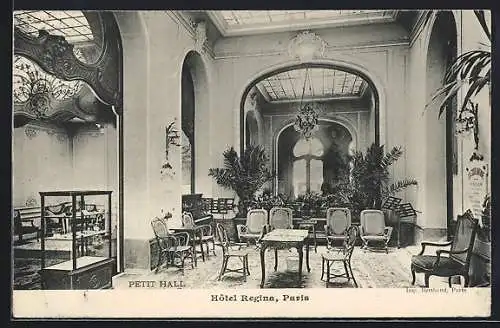 AK Paris, Hotel Regina, Petit Hall