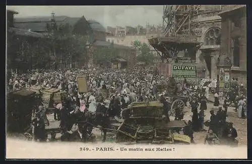 AK Paris, Un Matin aux Halles