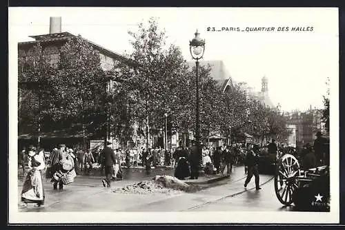 AK Paris, Quartier des Halles