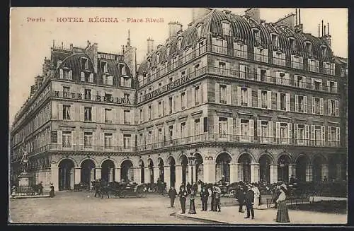 AK Paris, Hotel Regina, Place Rivoli