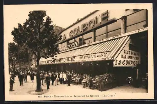 AK Paris, Montparnasse, Restaurant La Coupole