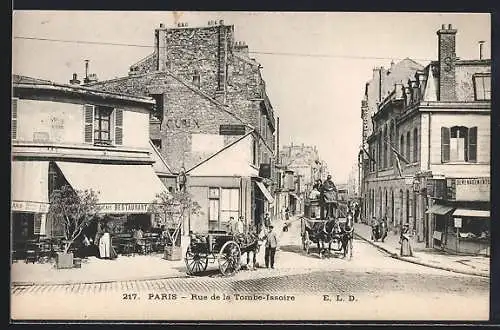 AK Paris, Rue de la Tombe-Issoire