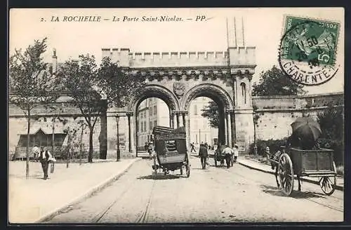 AK La Rochelle, La Porte Saint-Nicolas