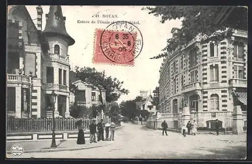 AK Royan, Entrée de L`oasis et grand Hôtel