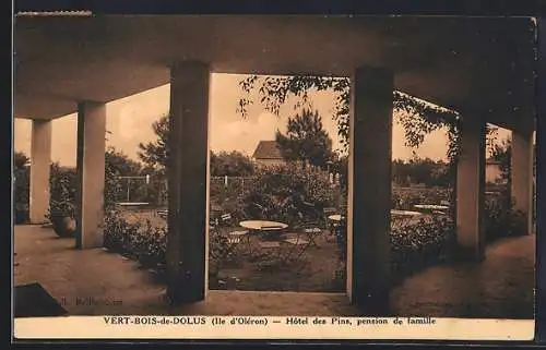 AK Vert-Bois-de-Dolus, Hotel des Pins, pension de famille