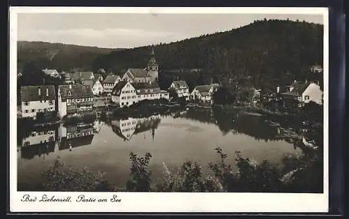 AK Bad Liebenzell, Partie am See