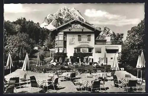 AK Mittenwald, Hotel Jagdhaus Drachenburg