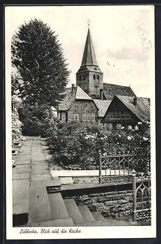 AK Lübbecke, Blick auf die Kirche