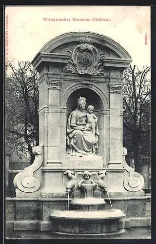 AK Eichstätt, Wittelsbacher Brunnen-Denkmal