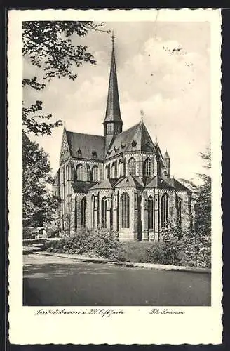 AK Bad Doberan, Ostseite der Kirche