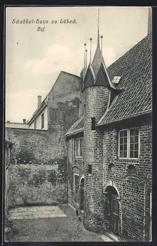 AK Lübeck, Hof am Schabbel-Haus