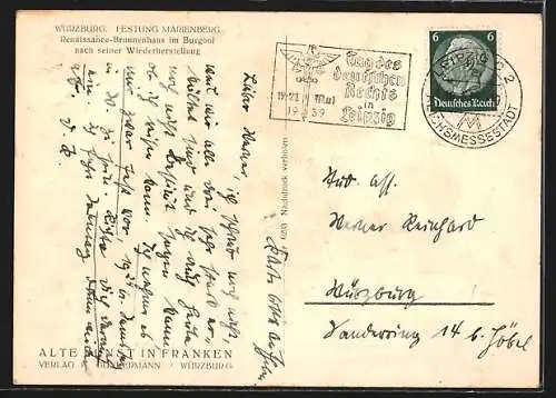 AK Würzburg, Festung Marienberg