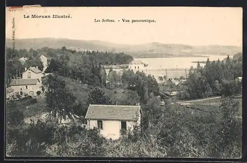 AK Les Seltons, Le Morvan Illustré, Vue panoramique