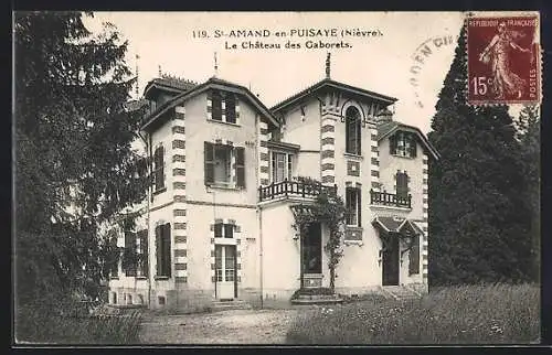 AK St-Amand-en-Puisaye, Le Château des Gaborets