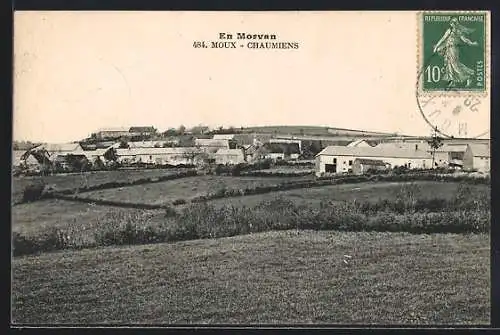 AK Moux-Chaumiens, En Morvan, Panorama