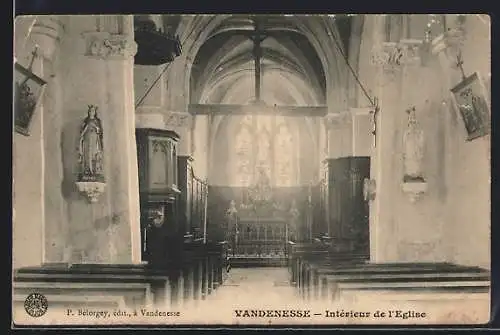 AK Vandenesse, Intérieur de l`Eglise