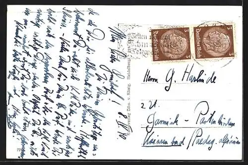 AK Bonn a. Rh., Blick zur Universität