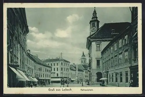 AK Laibach, Rathausplatz